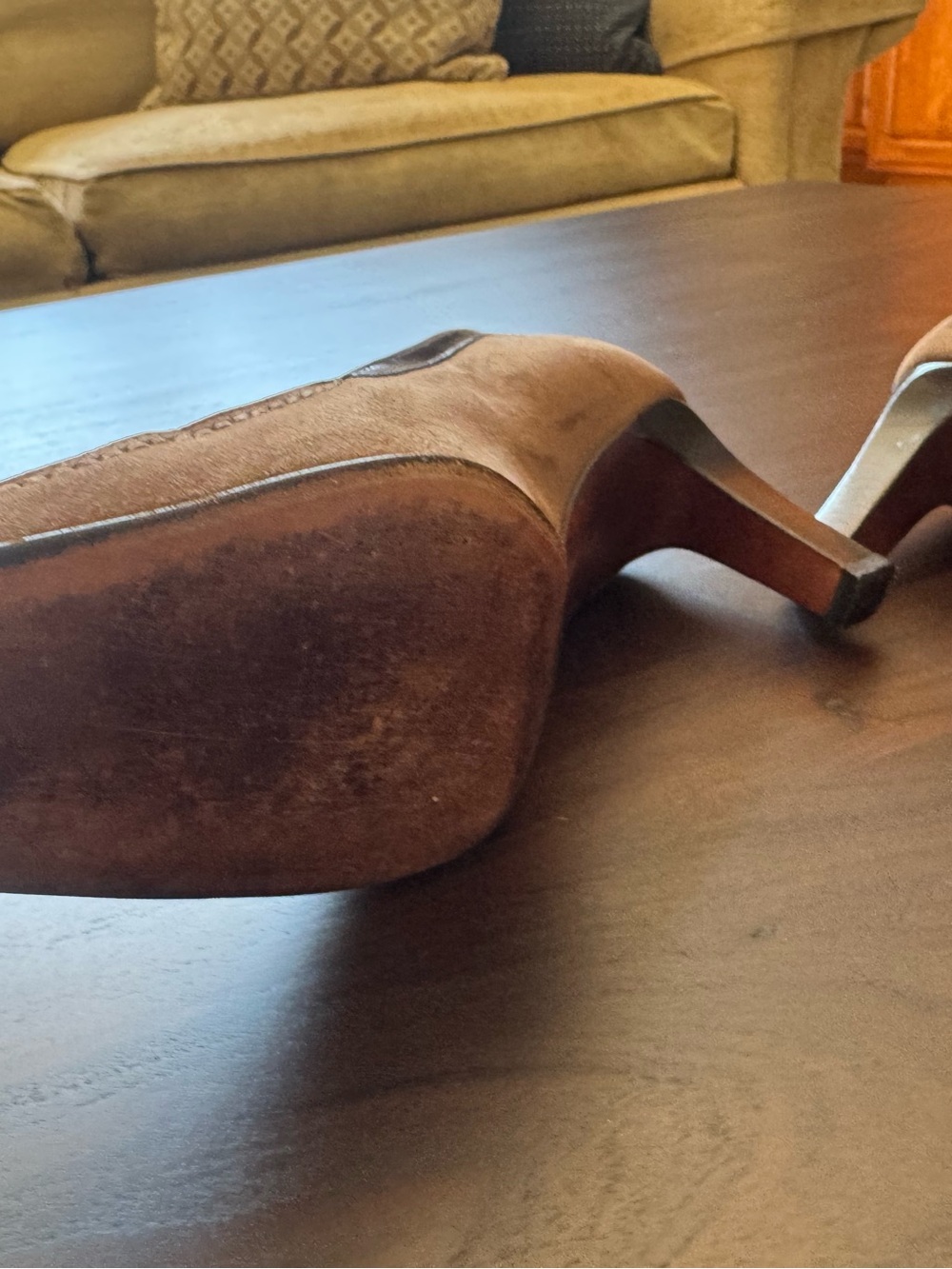 Cole Haan Tan Suede heels for
Work - Picture 8 of 9